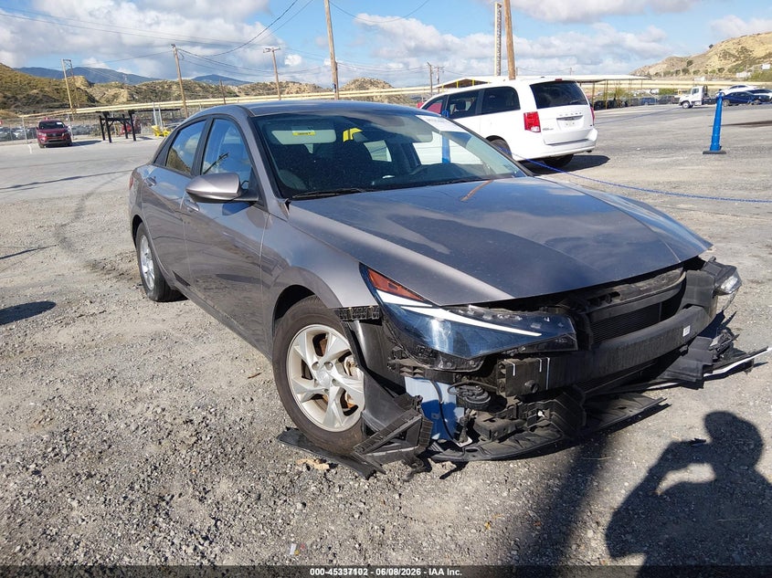 2023 Hyundai Elantra VIN KMHLL4AG3PU627085 IAAI salvage auction — FRONT END, SF97 (California), sold $25 on 2026-07-28 (photo 1)