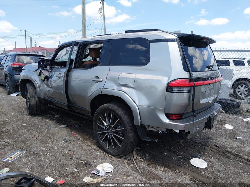 2024 Lexus Gx VIN JTJVBCDX9R5023248 IAAI salvage auction — FRONT & REAR, Salvage Title, sold $28,500 on 2026-07-24 (photo 3)