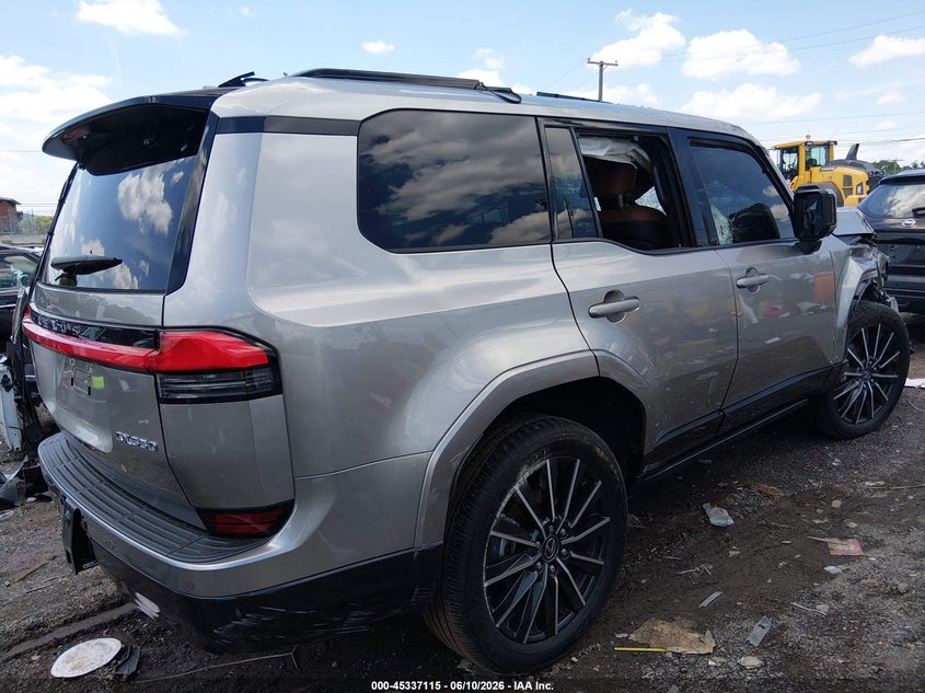 2024 Lexus Gx VIN JTJVBCDX9R5023248 IAAI salvage auction — FRONT & REAR, Salvage Title, sold $28,500 on 2026-07-24 (photo 4)