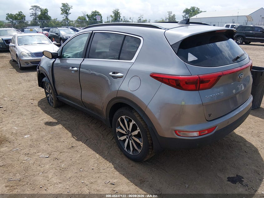 2018 Kia Sportage VIN KNDPNCAC0J7336010 IAAI salvage auction — FRONT END, Salvage (Ohio), sold $2,650 on 2026-07-11 (photo 3)