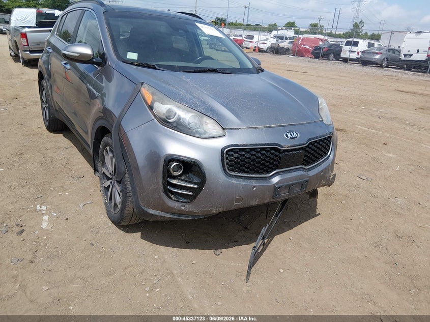 2018 Kia Sportage VIN KNDPNCAC0J7336010 IAAI salvage auction — FRONT END, Salvage (Ohio), sold $2,650 on 2026-07-11 (photo 6)