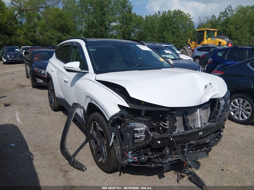 2024 Hyundai Tucson VIN KM8JECD1XRU146871 IAAI salvage auction — FRONT END, Salvage (Ohio), sold $9,700 on 2026-07-28 (photo 1)