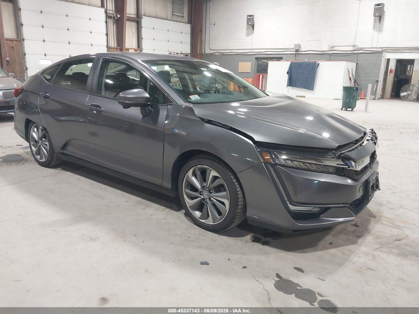 2018 Honda Clarity VIN JHMZC5F10JC006553 IAAI salvage auction — FRONT END, Mv-907A (New York), sold $2,000 on 2026-07-08 (photo 1)