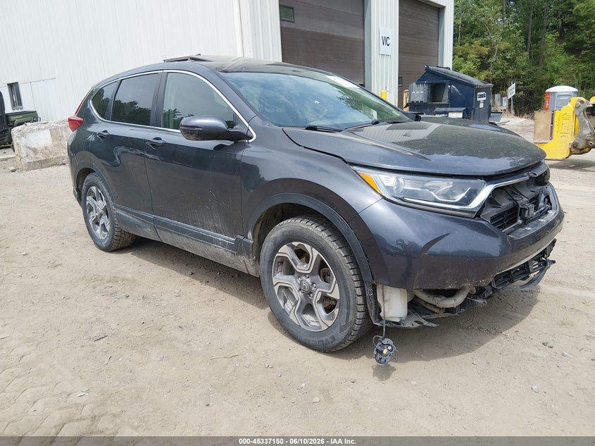 2018 Honda Cr-v VIN 7FARW2H54JE049307 IAAI salvage auction — LEFT FRONT, Salvage (Vermont), sold $5,550 on 2026-07-23 (photo 1)