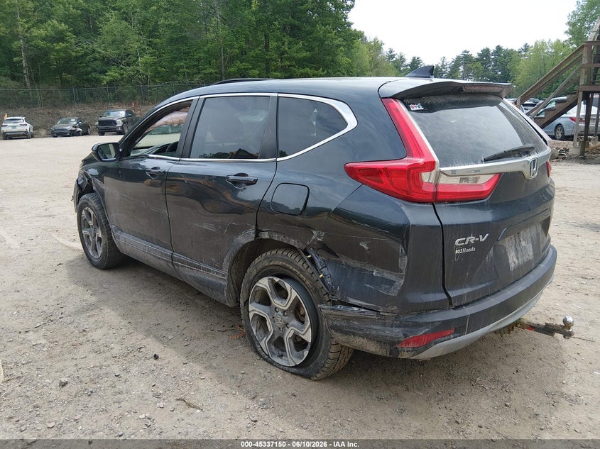 2018 Honda Cr-v VIN 7FARW2H54JE049307 IAAI salvage auction — LEFT FRONT, Salvage (Vermont), sold $5,550 on 2026-07-23 (photo 3)
