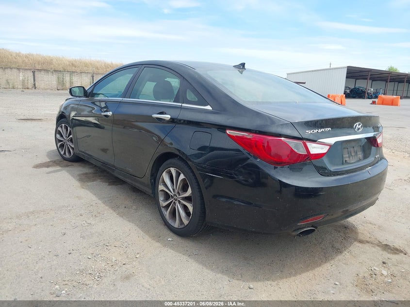2013 Hyundai Sonata VIN 5NPEC4AB9DH659577 IAAI salvage auction — NORMAL WEAR, Salvage Title, sold $450 on 2026-07-08 (photo 3)