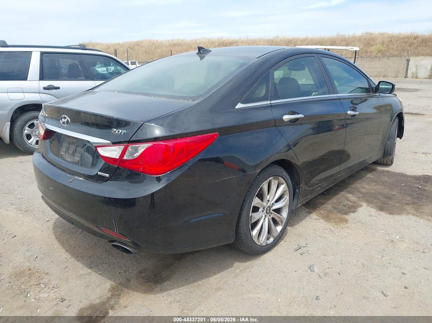 2013 Hyundai Sonata VIN 5NPEC4AB9DH659577 IAAI salvage auction — NORMAL WEAR, Salvage Title, sold $450 on 2026-07-08 (photo 4)