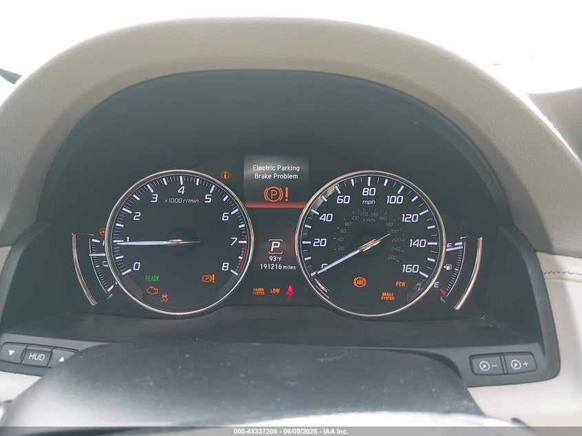 2014 Acura RLX VIN JH4KC2F58EC000296 IAAI salvage auction — RIGHT FRONT, Salvage (Illinois), sold $1,600 on 2026-07-22 (photo 7)