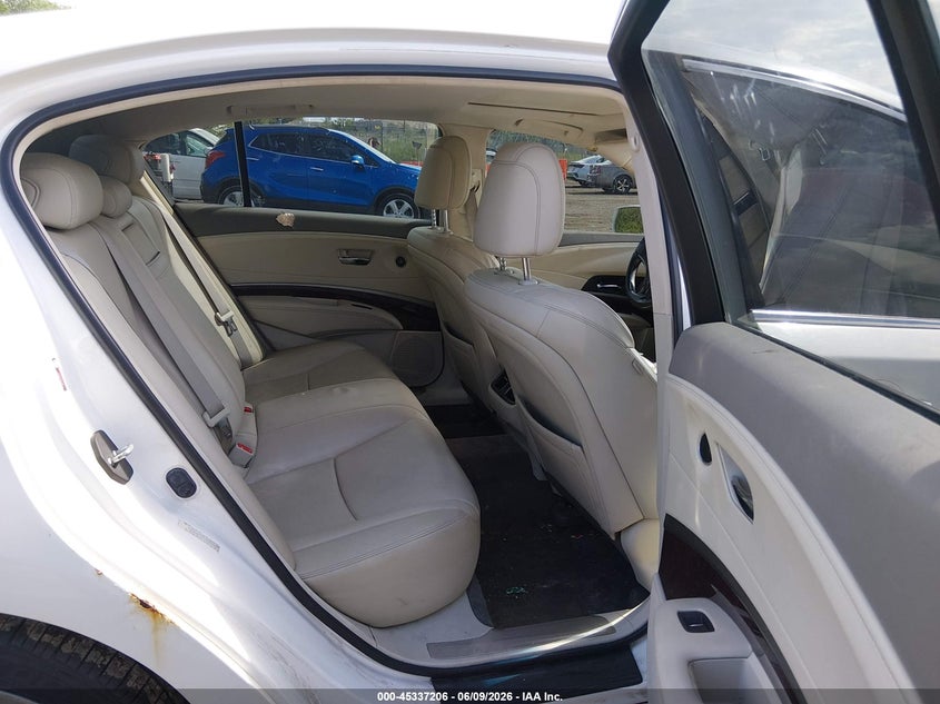 2014 Acura RLX VIN JH4KC2F58EC000296 IAAI salvage auction — RIGHT FRONT, Salvage (Illinois), sold $1,600 on 2026-07-22 (photo 8)