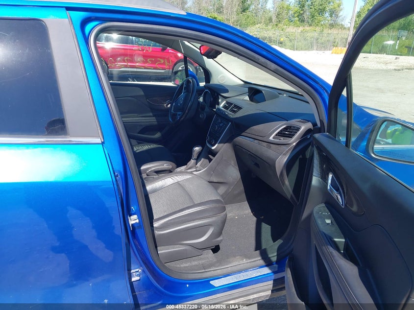 2015 Buick Encore VIN KL4CJFSB8FB079484 IAAI salvage auction — LEFT FRONT, Clear (Wisconsin), sold $1,225 on 2026-07-09 (photo 5)