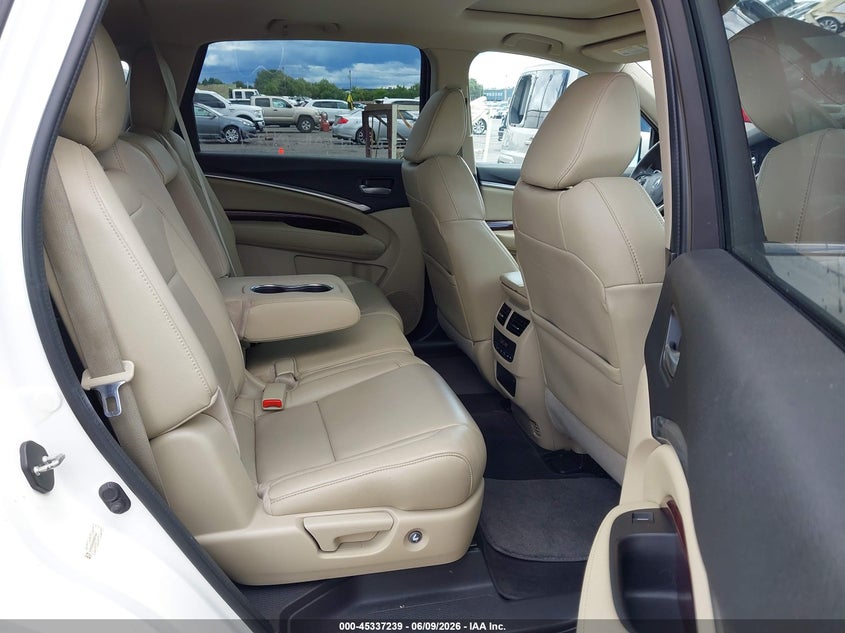 2015 Acura Mdx VIN 5FRYD3H20FB001494 IAAI salvage auction — FRONT END, Wait Title, sold $4,500 on 2026-08-30 (photo 8)