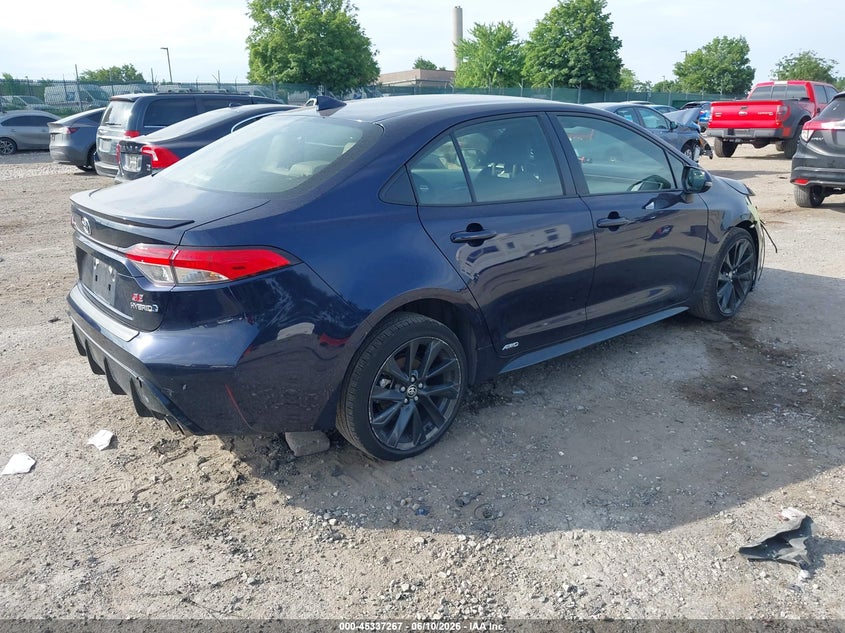 2024 Toyota Corolla VIN JTDBDMHE7RJ011007 IAAI salvage auction — FRONT END, Salvage (Pennsylvania), sold $7,700 on 2026-08-02 (photo 4)