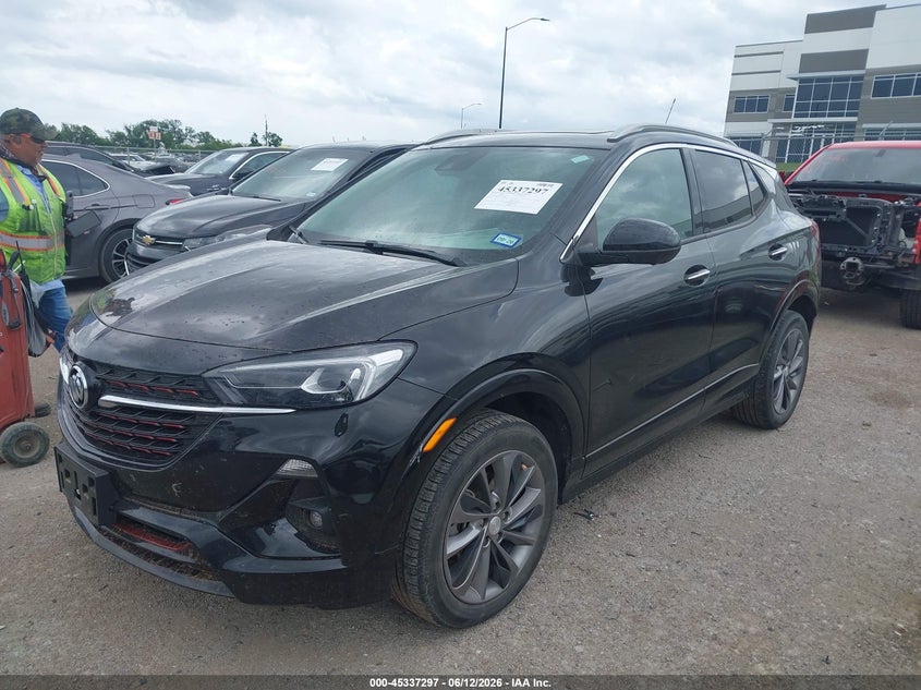 2021 Buick Encore gx VIN KL4MMGSL9MB126089 IAAI salvage auction — HAIL, Original (Texas), sold $4,300 on 2026-07-31 (photo 2)
