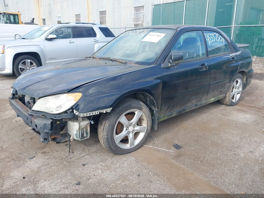 2007 Subaru Impreza VIN JF1GD61627G511581 IAAI salvage auction — NORMAL WEAR, Clear (Indiana), sold $250 on 2026-07-21 (photo 2)