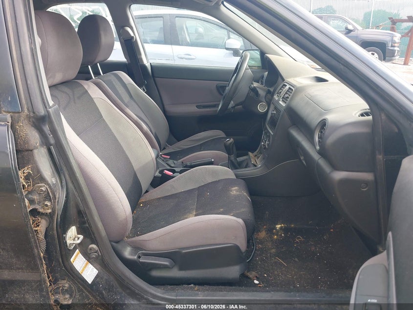 2007 Subaru Impreza VIN JF1GD61627G511581 IAAI salvage auction — NORMAL WEAR, Clear (Indiana), sold $250 on 2026-07-21 (photo 5)