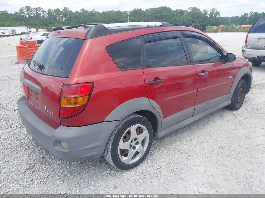 2004 Pontiac Vibe VIN 5Y2SL62824Z404473 IAAI salvage auction — NORMAL WEAR, Clear-Dealer Only (North Carolina), sold $125 on 2026-07-07 (photo 4)