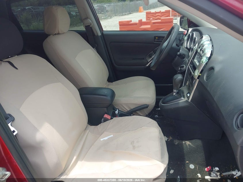 2004 Pontiac Vibe VIN 5Y2SL62824Z404473 IAAI salvage auction — NORMAL WEAR, Clear-Dealer Only (North Carolina), sold $125 on 2026-07-07 (photo 5)