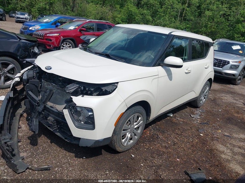 2020 Kia Soul VIN KNDJ23AU3L7728621 IAAI salvage auction — FRONT END, Salvage (Ohio), sold $2,100 on 2026-07-14 (photo 2)