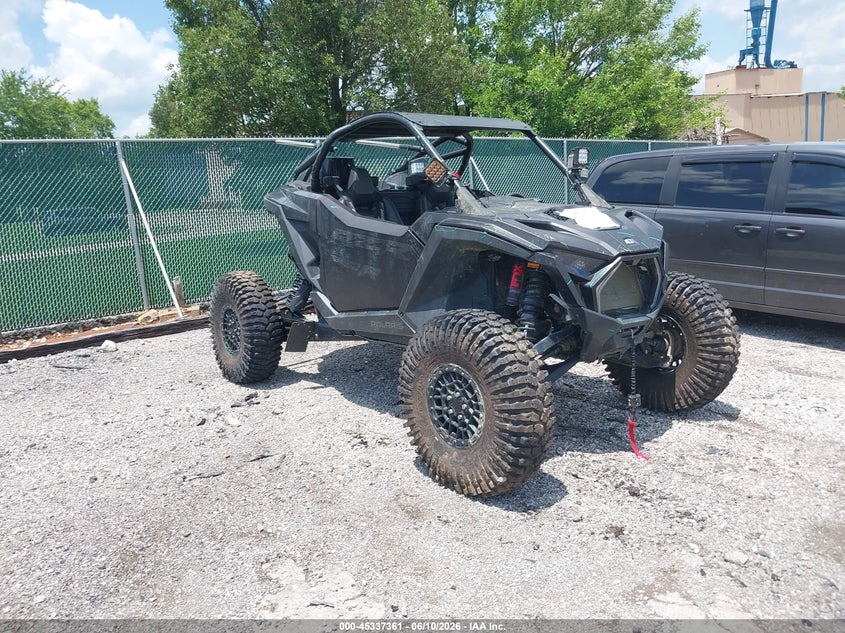 2025 Polaris Rzr VIN 3NSRPD2K0SG136540 IAAI salvage auction — FRESH WATER, Salvage (Kentucky), sold $17,550 on 2026-07-14 (photo 1)
