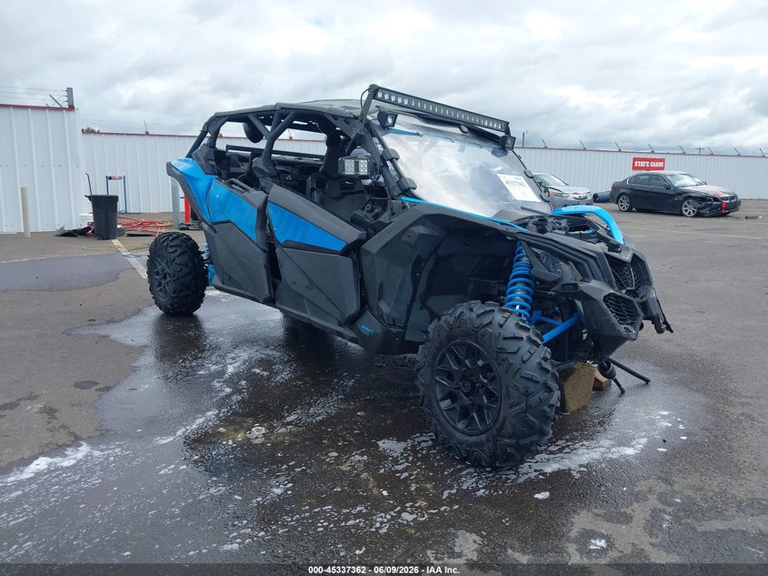 2021 Can-am/ brp Maverick VIN 3JBVMAW4XMK000891 IAAI salvage auction — LEFT FRONT, Salvage Title, sold $5,200 on 2026-07-28 (photo 1)