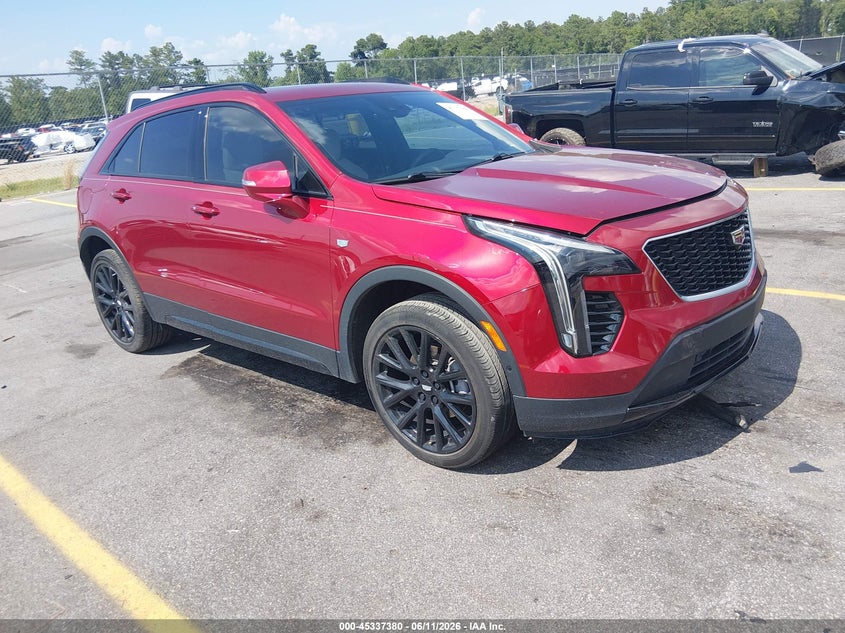 2022 Cadillac Xt4 VIN 1GYFZFR48NF127697 IAAI salvage auction — LEFT SIDE, Salvage (South Carolina), sold $7,600 on 2026-08-01 (photo 1)