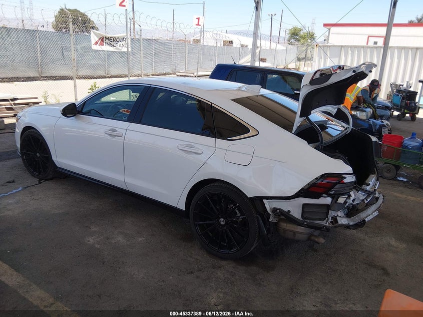 2023 Honda Accord VIN 1HGCY1F39PA055033 IAAI salvage auction — REAR END, Salvage Title, sold $8,100 on 2026-07-29 (photo 3)