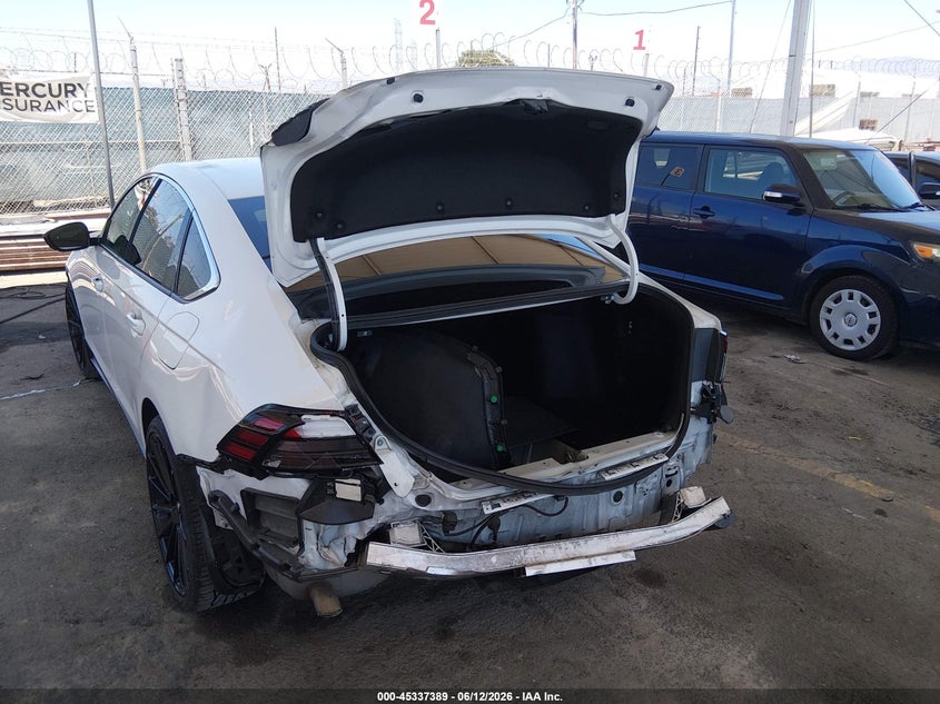 2023 Honda Accord VIN 1HGCY1F39PA055033 IAAI salvage auction — REAR END, Salvage Title, sold $8,100 on 2026-07-29 (photo 6)