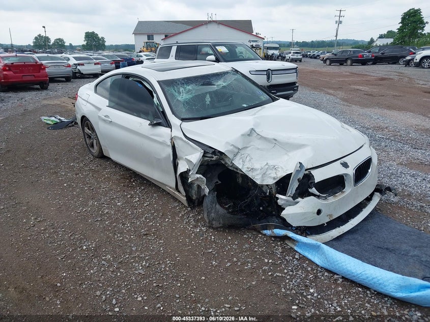 2014 BMW 4er VIN WBA3N9C51EF721617 IAAI salvage auction — ALL OVER, Salvage Title, sold $800 on 2026-08-05 (photo 1)