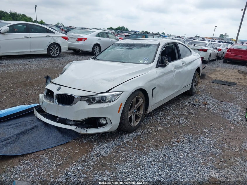 2014 BMW 4er VIN WBA3N9C51EF721617 IAAI salvage auction — ALL OVER, Salvage Title, sold $800 on 2026-08-05 (photo 2)