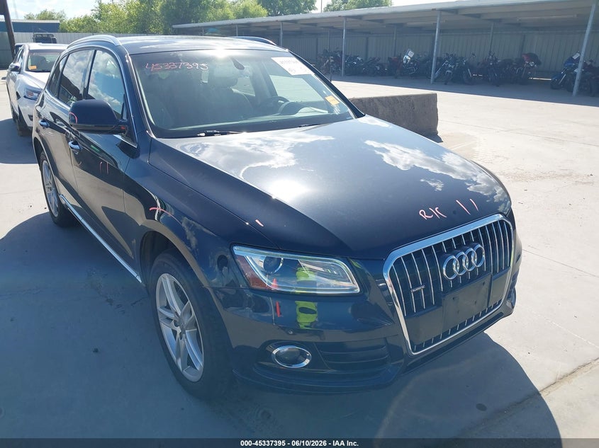 2015 Audi Q5 VIN WA1CFAFPXFA144724 IAAI salvage auction — LEFT SIDE, Salvage (Alabama), sold $2,800 on 2026-07-15 (photo 1)