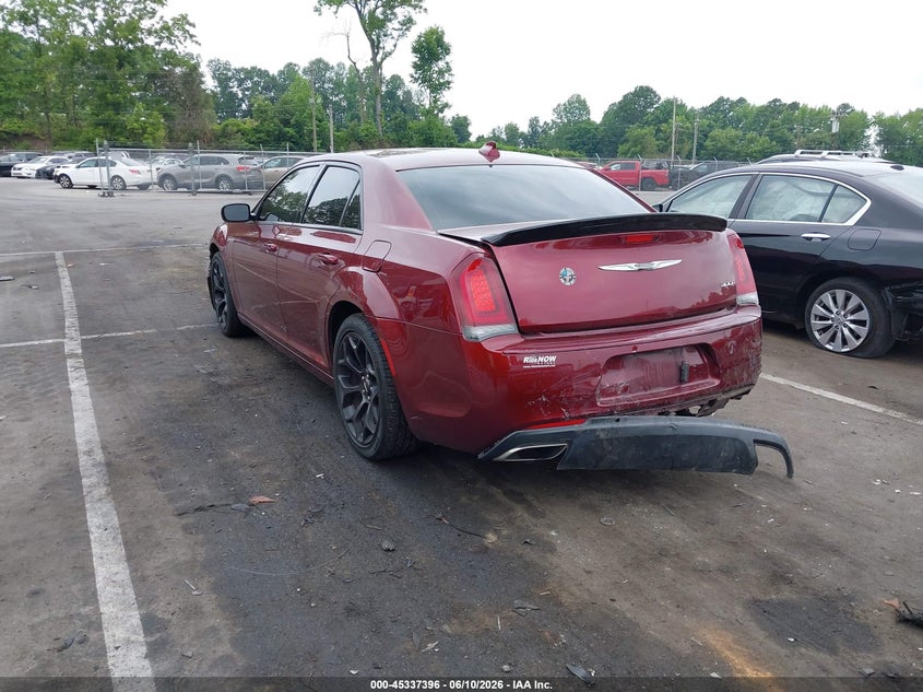 2019 Chrysler 300 VIN 2C3CCAAG5KH612266 IAAI salvage auction — FRONT & REAR, Salvage (North Carolina), sold $1,300 on 2026-07-24 (photo 3)