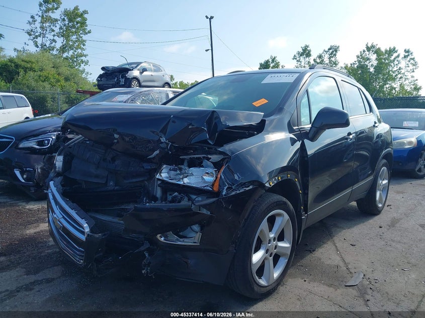 2016 Chevrolet Trax VIN KL7CJRSBXGB709415 IAAI salvage auction — FRONT END, Salvage (Ohio), sold $675 on 2026-07-14 (photo 2)
