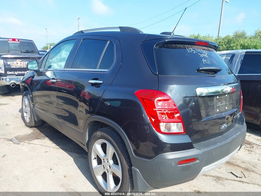 2016 Chevrolet Trax VIN KL7CJRSBXGB709415 IAAI salvage auction — FRONT END, Salvage (Ohio), sold $675 on 2026-07-14 (photo 3)