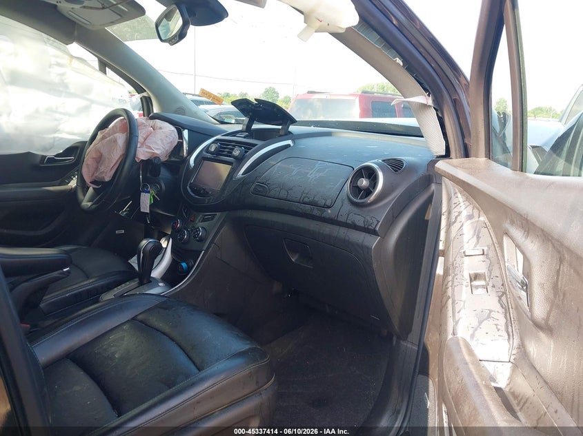 2016 Chevrolet Trax VIN KL7CJRSBXGB709415 IAAI salvage auction — FRONT END, Salvage (Ohio), sold $675 on 2026-07-14 (photo 5)