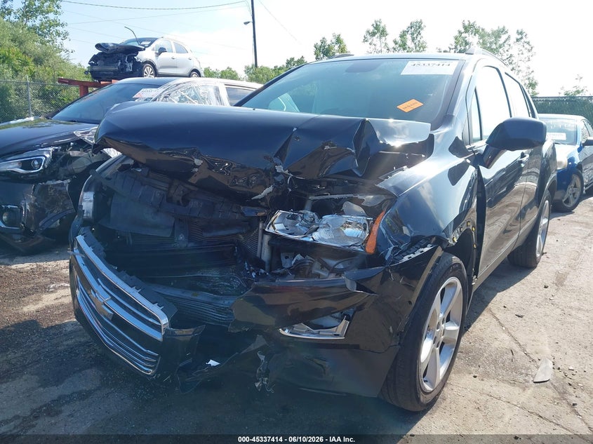 2016 Chevrolet Trax VIN KL7CJRSBXGB709415 IAAI salvage auction — FRONT END, Salvage (Ohio), sold $675 on 2026-07-14 (photo 6)