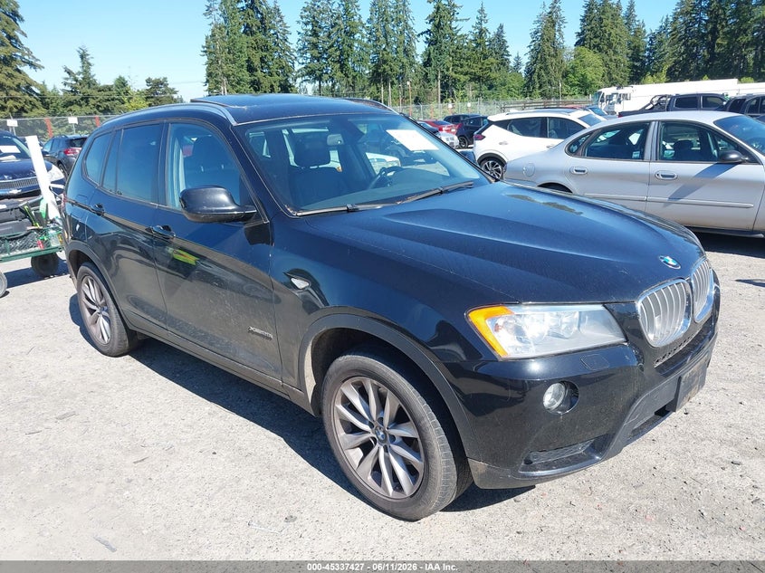 2014 BMW X3 VIN 5UXWX9C59E0D25658 IAAI salvage auction — NORMAL WEAR, Affidavit In Lieu Of Title - Non-Public (Washington), sold $475 on 2026-07-15 (photo 1)