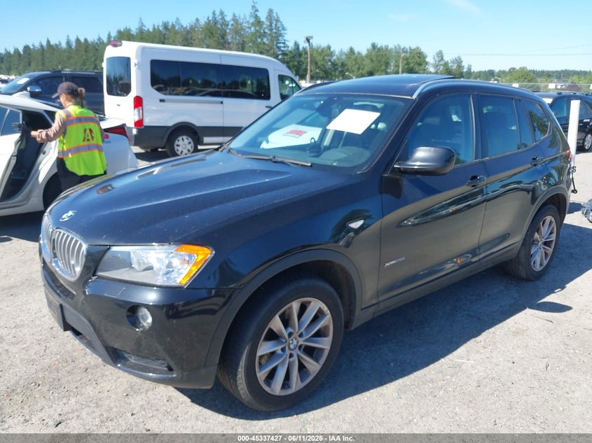 2014 BMW X3 VIN 5UXWX9C59E0D25658 IAAI salvage auction — NORMAL WEAR, Affidavit In Lieu Of Title - Non-Public (Washington), sold $475 on 2026-07-15 (photo 2)