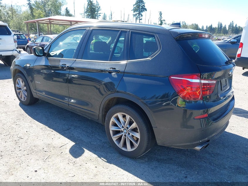 2014 BMW X3 VIN 5UXWX9C59E0D25658 IAAI salvage auction — NORMAL WEAR, Affidavit In Lieu Of Title - Non-Public (Washington), sold $475 on 2026-07-15 (photo 3)