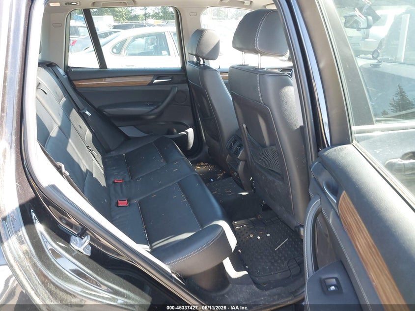 2014 BMW X3 VIN 5UXWX9C59E0D25658 IAAI salvage auction — NORMAL WEAR, Affidavit In Lieu Of Title - Non-Public (Washington), sold $475 on 2026-07-15 (photo 8)