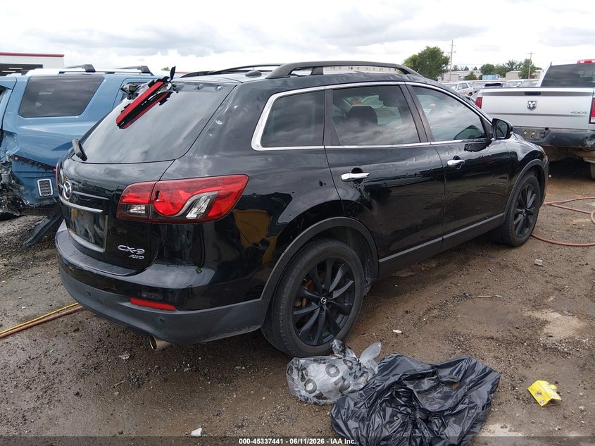 2015 Mazda Cx-9 VIN JM3TB3DA0F0453756 IAAI salvage auction — HAIL, Clear (Oklahoma), sold $1,150 on 2026-08-01 (photo 4)