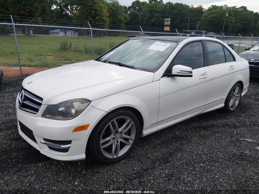 2014 Mercedes-benz C-klasse VIN WDDGF4HB3ER308766 IAAI salvage auction — FRESH WATER, Salvage (South Carolina), sold $500 on 2026-07-28 (photo 6)