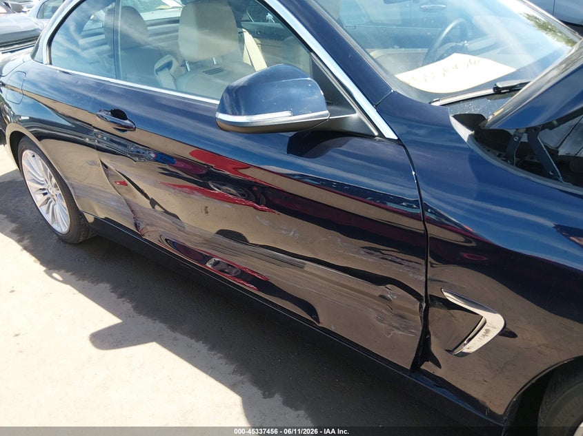 2014 BMW 4er VIN WBA3T3C52EP737113 IAAI salvage auction — SIDE, Salvage (Ohio), sold $6,200 on 2026-07-28 (photo 6)
