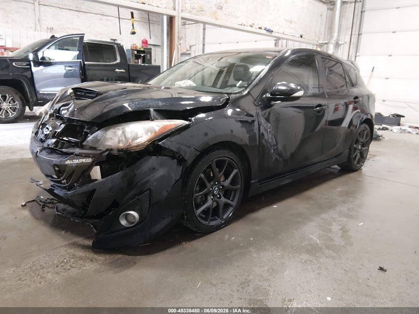 2013 Mazda 3 VIN JM1BL1L3XD1780178 IAAI salvage auction — FRONT END, Bill Of Sale (Alaska), sold $25 on 2026-07-24 (photo 2)