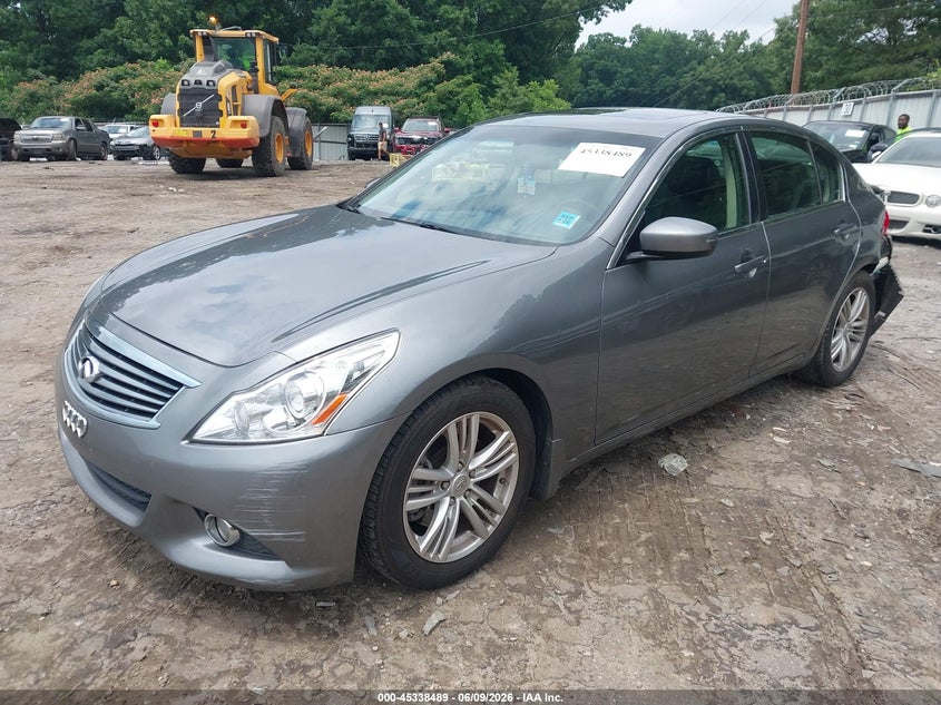 2013 Infiniti G VIN JN1CV6AP4DM712915 IAAI salvage auction — LEFT REAR, Salvage (Georgia), sold $2,050 on 2026-08-26 (photo 2)