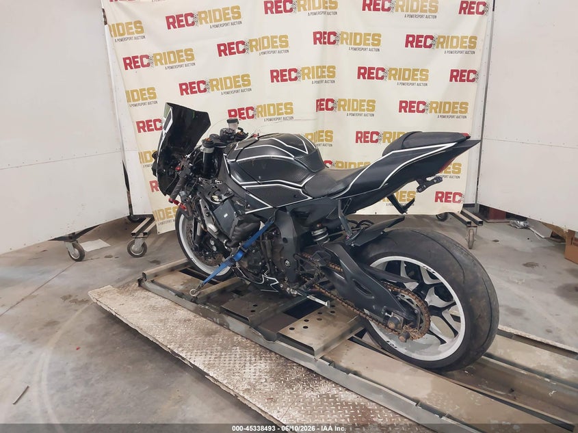 2023 Yamaha Yzf VIN JYARN66E3PA003568 IAAI salvage auction — LEFT SIDE, Salvage (Georgia), sold $6,450 on 2026-07-07 (photo 3)