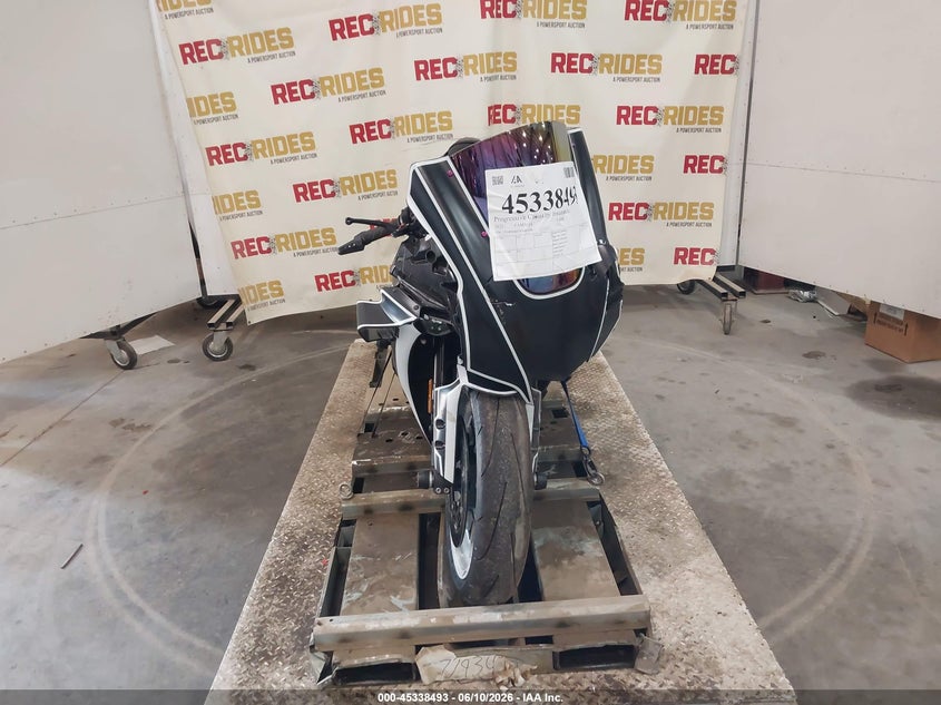 2023 Yamaha Yzf VIN JYARN66E3PA003568 IAAI salvage auction — LEFT SIDE, Salvage (Georgia), sold $6,450 on 2026-07-07 (photo 5)