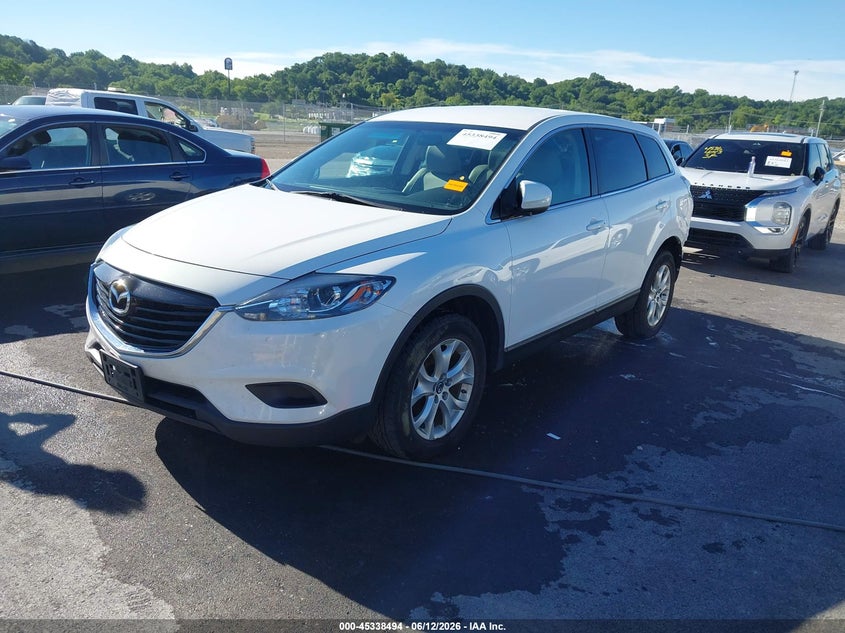 2013 Mazda Cx-9 VIN JM3TB3CAXD0423033 IAAI salvage auction — REAR END, Salvage (Missouri), sold $1,400 on 2026-07-14 (photo 2)