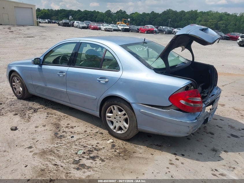 2003 Mercedes-benz E-klasse VIN WDBUF65J83A161035 IAAI salvage auction — REAR END, Salvage (Georgia), sold $650 on 2026-08-02 (photo 3)