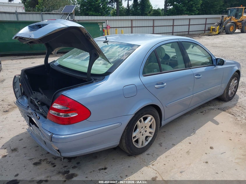 2003 Mercedes-benz E-klasse VIN WDBUF65J83A161035 IAAI salvage auction — REAR END, Salvage (Georgia), sold $650 on 2026-08-02 (photo 4)