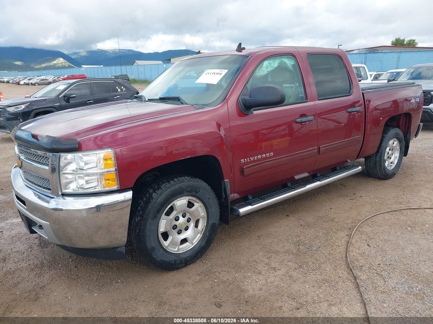2013 Chevrolet Silverado VIN 3GCPKSE78DG360614 IAAI salvage auction — RIGHT SIDE, Salvage (Montana), sold $3,225 on 2026-07-22 (photo 2)